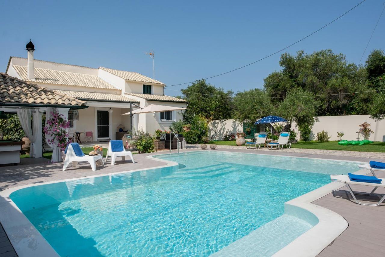 Corfu Villa Linea Линя Экстерьер фото